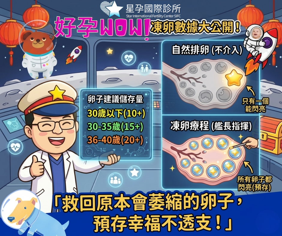 凍卵數量幾個才夠！？